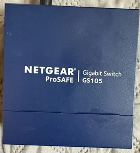 NETGEAR ProSafe GS105 5 Port Gigabit Desktop Switch - Picture 1 of 5