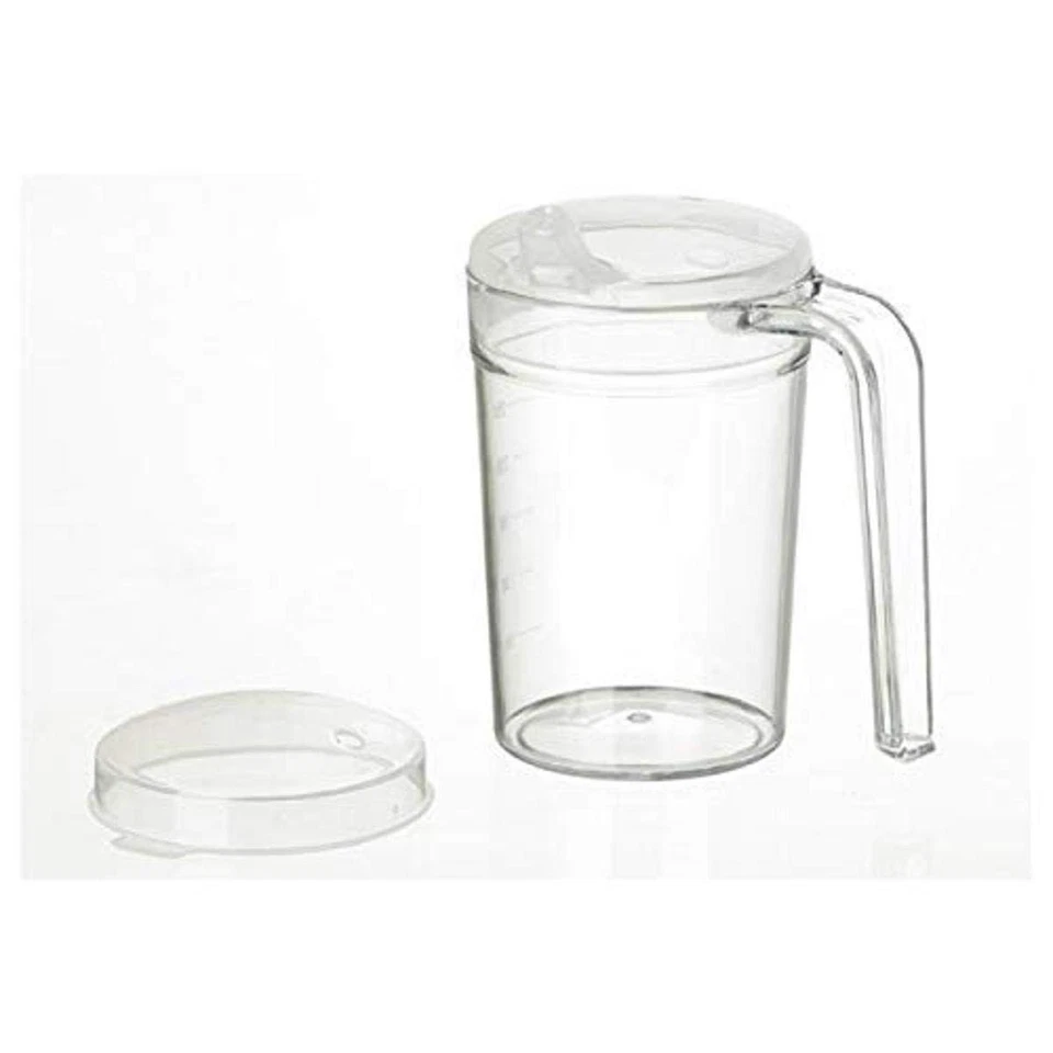 Homecraft Polycarbonate Mug with Two Lids 400ml.
