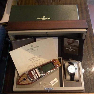 Frederique Constant Runabout Ltd 2888 Fc-303Rms6B6 AT SS Silver 43mm Grade AB    - Image 1 of 4