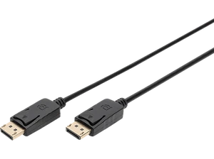 LOGILINK AK-340100-020-S DisplayPort Anschlusskabel, Schwarz - Bild 1 von 1