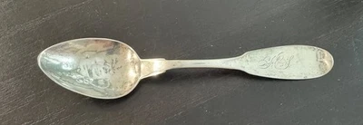 L.T. Cuchara de plata Welles Coin HARTFORD - 14 gramos Foto 1 de 4