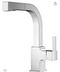 Pfister LG534-LPMC Arkitek Kitchen Faucet with Pull-Out Sprayhead Stainless S... - Picture 1 of 4