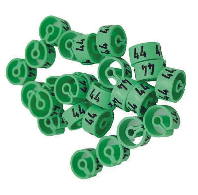 AGENTUR WERNER KUHLINS 25 Stk Tex-Clip® Farbsystem Größenreiter, Größenauszeichnung für Textilen