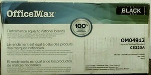Office Max OM04912 Black Toner Cartridge Replacement For HP 128A - Picture 1 of 1