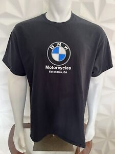 BMW Motorcycles Chemise noire manches courtes chemise homme XL Escondido California