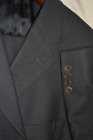 $695 Brooks Brothers Wool Blend Stretch Suit Charcoal Gray 42L 35W