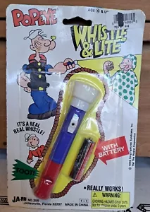 Silbato Popeye y Lite de colección, ¡nuevo en stock! 1996 ¡Sin usar, en caja! - Imagen 1 de 7