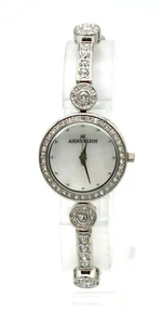 ANNE KLEIN MOP ZIFFERBLATT STRASS AKZENTUIERT DAMEN ARMBAND UHR 10/8967 - Bild 1 von 7