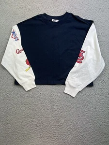 St. Louis Cardinals 47 Marke Damen Crop Langarm Oberteil Shirt Gr. Small - Bild 1 von 9