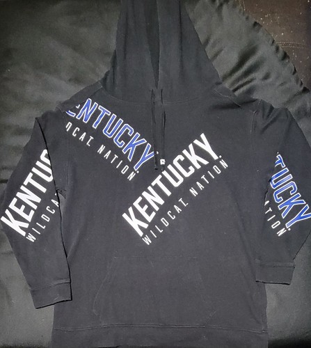 UNDERCOVER Maglione con cappuccio Victoria Secret rosa Università del Kentucky Wildcats M