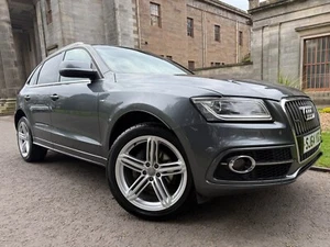 STUNNING AUDI Q5 2.0 TDI S LINE QUATTRO PLUS S TRONIC 5DR WITH FULL LEATHER - Picture 1 of 19