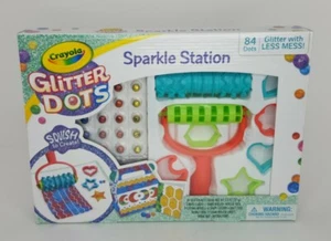 Estación de brillo de puntos brillantes Crayola, kit artesanal de brillo, creatividad para niños mayores de 6 años - Imagen 1 de 8