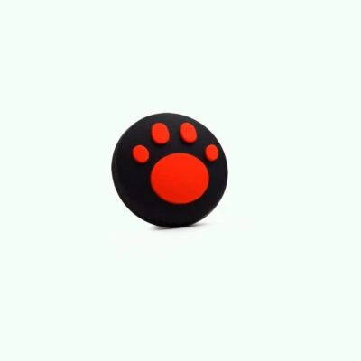 2Pc Silicone Cap Cat Paw Pattern Analog Joystick Thumb Cover For Nintendo Switch - Image 1 of 4