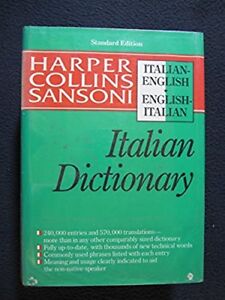The Harpercollins English-Italian, Italian English Dictionary (HarperCollins B..