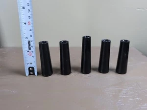 Lot Of 5 Generic Black Beer Tap Handles - One Price Takes All - Bild 1 von 5