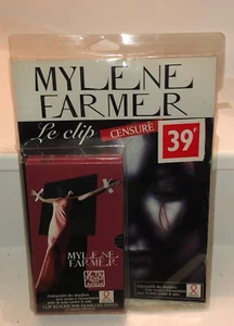 RARE K7 VHS MYLENE FARMER "I give you back your love" with booklet - Picture 1 of 2