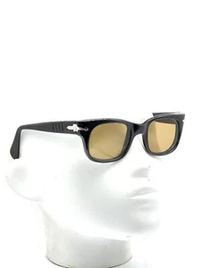 PERSOL 6201 RATTI Meflecto Vintage Sonnenbrille Herrengestell schwarz Acetat "51" - Bild 1 von 17