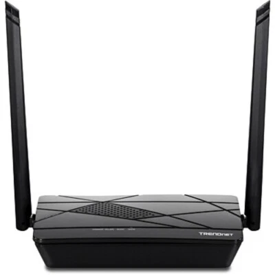 TRENDnet TEW-731BR N300 4-Port 300Mbps WiFi Router - Black - Image 1 of 2
