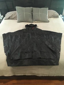 PORSCHE DESIGN PCNA PORSCHE RACING RAIN CAPE PONCHO W/SEWN IN STORAGE POUCH. NEW - Picture 1 of 12