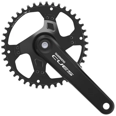 Shimano Cues FC-U4000 9,10,11spd W/Chain Guide Crankset 170mm - image 1 of 3