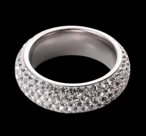 Elegant and Glamorous Sparkling Rhinstone Statment Rings. - Picture 1 of 4