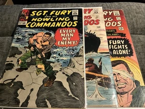 Sgt Fury & His Howling Commandos Lot #s 25,26,27 - Bild 1 von 18
