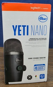 Logitech Blue Yeti Nano Premium USB Microphone - Black - Picture 1 of 9