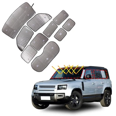 Солнцезащитный козырек на боковое переднее заднее окно для Land Rover Defender L663 130 - Изображение 1 из 4