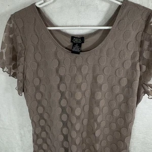 Shannon Ford Damen XL Spitze und Futter Taschentuchsaum hellbraun - Bild 1 von 11