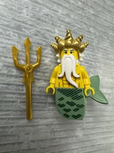 LEGO Serie 7 CMF MINIFIGURA 8831 Ocean King - Imagen 1 de 13