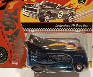 Hot Wheels Phillip Reihlmman Customized VW Drag Bus ltd 10k ๐ฅ Error ๐ฅ - Picture 1 of 5