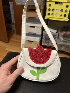 Gymboree HOLLAND DAYS Red Tulip White Handtasche Tasche - NEU Neu mit Etikett - Bild 1 von 6