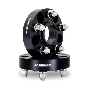 Mishimoto Wheel Spacers, 5X114.3, 1.20" Thick, Fits Ford Mustang/Explorer, Black - Picture 1 of 5