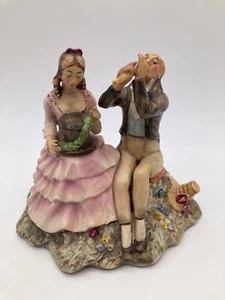 Figura de porcelana GOEBEL hombre y mujer Schaubach C. Spitzweg 1956 Schau67 vintage - Imagen 1 de 12
