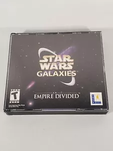 Star Wars Galaxies: An Empire Divided 3-Disc PC CD-ROM Game 2003 Great Shape - Picture 1 of 9