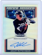 2022 Panini Prizm Draft Picks ADLEY RUTSCHMAN SILVER AUTO Autograph RC Rookie