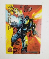 Marvel Universe 1994 War Machine Trading Card #164 Embossed Gold Foil By Fleer 