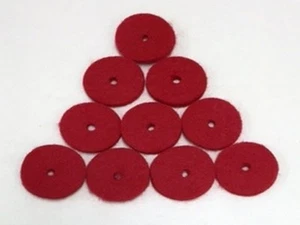 SPOOL PIN FELTS RED 10 PACK - SINGER 15 CLASS 8879 RED - Picture 1 of 1