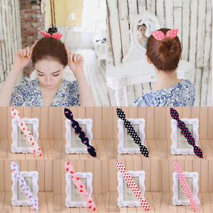 Free Shipping Women Lazy Hair Curler Magic Convenient Clip Wire Bow Hairpin 