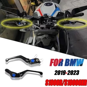For BMW S1000R S1000XR 2019-2025 CNC Folding Brake Clutch Lever Set Adjustable - Picture 1 of 7