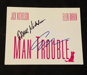 JACK NICHOLSON & ELLEN BARKIN SIGNED AUTOGRAPHED 6x7.5 INCH PROMO PHOTO - Picture 1 of 1