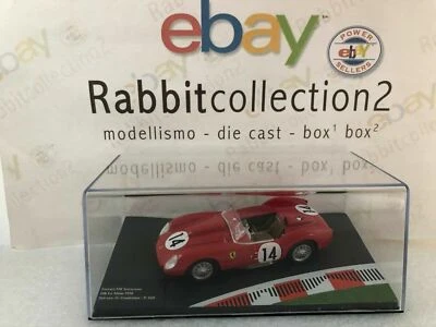 DIE CAST 1/43 "  FERRARI 250 TESTAROSSA 24H LE MANS 1958 N° 14 " FERRARI RACING - Immagine 1 di 2