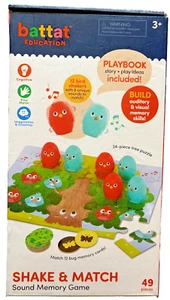Battat Education Shake & Match Sound Memory Game Play set 3+ NEW - Picture 1 of 6