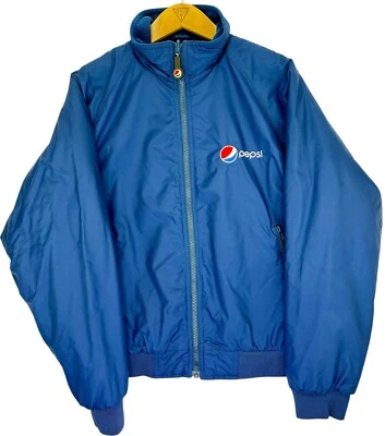 Pepsi Jacket Delivery Driver Vendor Employee Sz Medium Aramark Coat Bomber Lined - Image 1 of 4