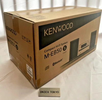 JVC Kenwood M-EB50-S Compact Hi-Fi System Silver CD Player Bluetooth AC 100V New - Image 1 of 4