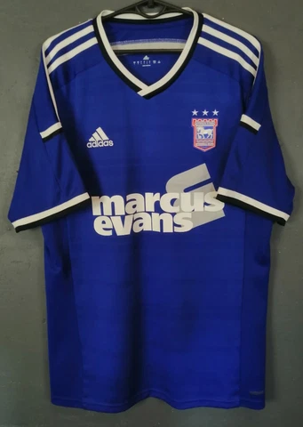 MENS ADIZERO PLAYER ISSUE FC IPSWICH TOWN 2014/2015 SOCCER FOOTBALL SHIRT SIZE L Cover