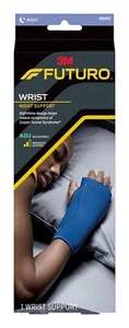 Futuro Night Wrist Brace L or R Nvy Blue Adult 5-1/4" to 9" 3M 48462ENR 1 PC - Picture 1 of 1