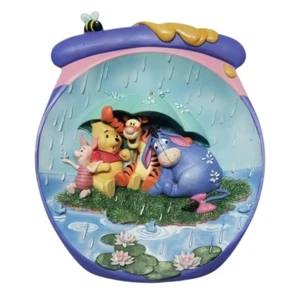 Poohs Hunnypot Adventures 3D Plate Small Piece Weather Piglet Tigger Eeyore - Picture 1 of 11