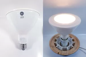GE LED Light Bulb 18 watt - 120 volt - PAR38 - Medium Screw (E26) Base Dimmable - Picture 1 of 4