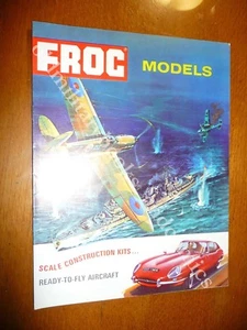 FROG MODELS SCALE CONSTRUCTION KIT ANNI '70 AEREI NAVI MACCHINE BELLO - Picture 1 of 4